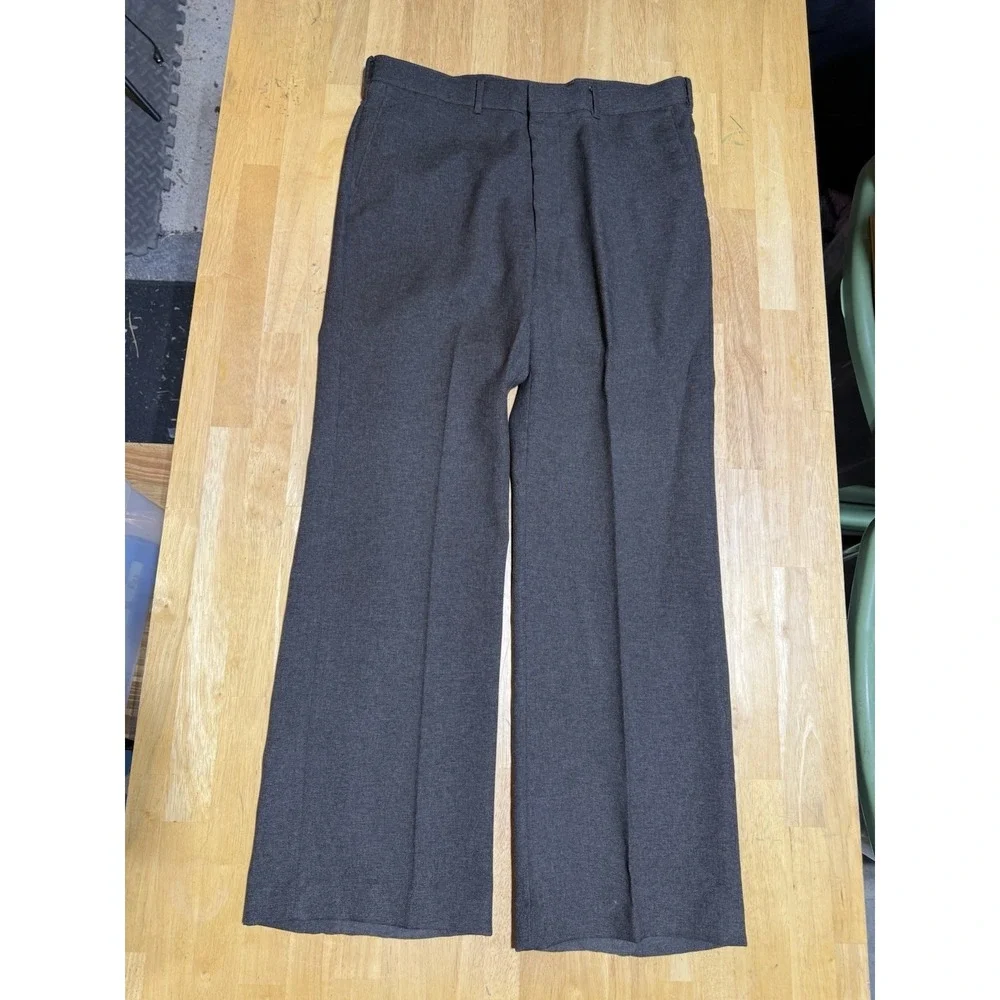 Vintage Levi's Action Suit 42R Brown 2 Piece Jacket Pants Single Vent USA
